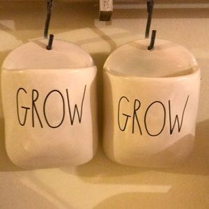 Rae Dunn Hanging mini planters